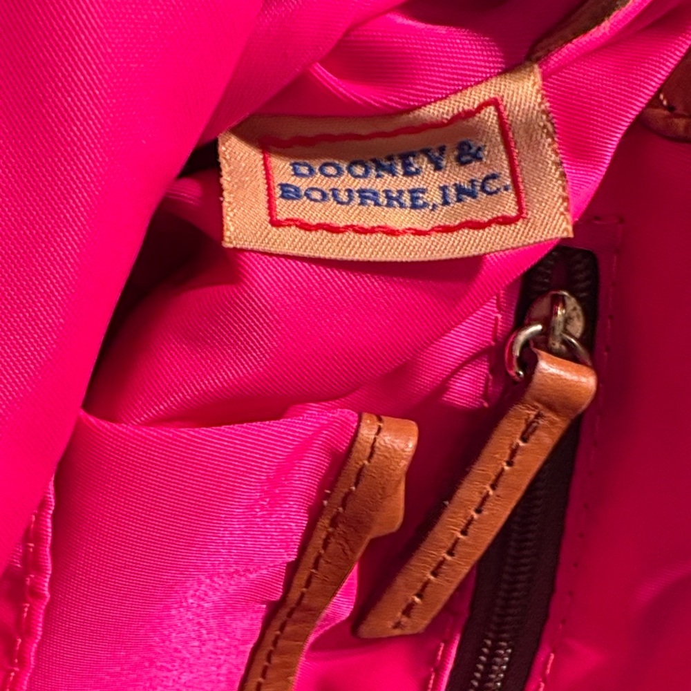 Dooney & Bourke Black and Brown Belt Bag - Picture 3 of 5